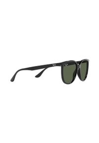 Ray-Ban okulary przeciwsłoneczne damskie kolor czarny. Kształt: okrągłe. Kolor: czarny #7