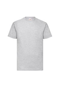 FRUIT OF THE LOOM - Koszulka Unisex Dla Dorosłych Valueweight Heather. Kolor: szary