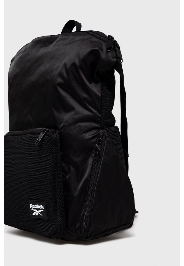Reebok - Plecak. Kolor: czarny. Materiał: poliester