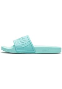 Klapki damskie Colmar Slipper Logo. Kolor: niebieski. Materiał: guma, syntetyk, materiał