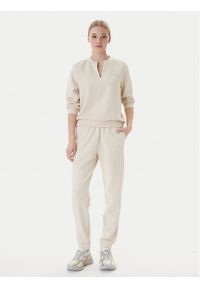 EA7 Emporio Armani Dres 7W000976 AF12501 U1088 Beżowy Regular Fit. Kolor: beżowy. Materiał: syntetyk #1