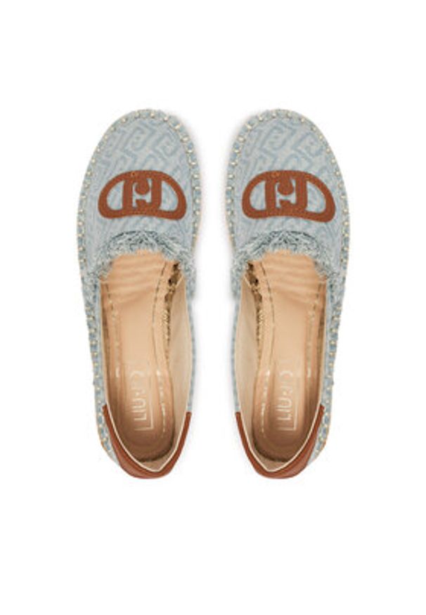 Liu Jo Espadryle Capri 01 SA6091 TX523 Niebieski. Kolor: niebieski. Materiał: materiał