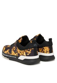 Versace Jeans Couture Sneakersy 80YA3SA1 Czarny. Kolor: czarny. Materiał: materiał #6