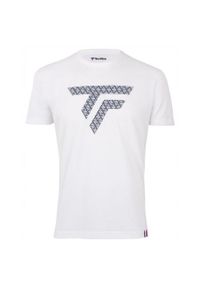TECNIFIBRE - Koszulka tenisowa męska Tecnifibre T-Shirt Training Tee. Kolor: biały. Sport: tenis #1