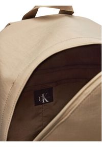 Calvin Klein Jeans Plecak Metro Nylon Backpack 43 Ny LV04G3131G Beżowy. Kolor: beżowy. Materiał: materiał #6