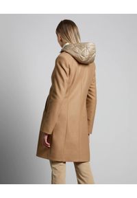 FAY - Podwójny beżowy płaszcz z wełny. Kolor: beżowy. Materiał: wełna #3