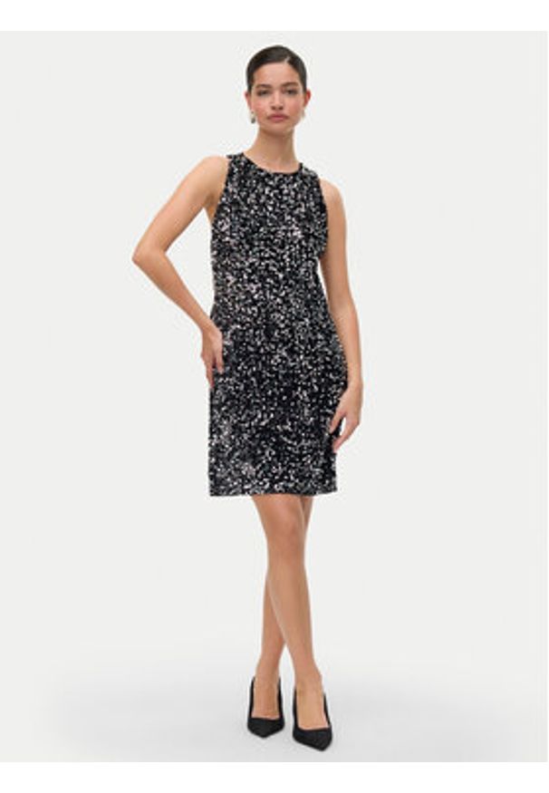 Vero Moda Sukienka koktajlowa Bella 10335720 Czarny Slim Fit. Kolor: czarny. Materiał: syntetyk. Styl: wizytowy