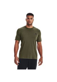 Under Armour - Koszulka męska treningowa UNDER ARMOUR UA SPORTSTYLE LC SS. Kolor: zielony. Sport: turystyka piesza #1