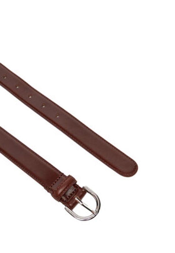 Weekend Max Mara Pasek Damski Udine 2525506044600 Brązowy. Kolor: brązowy. Materiał: skóra