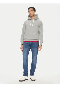 TOMMY HILFIGER - Tommy Hilfiger Bluza Essential MW0MW37230 Szary Regular Fit. Kolor: szary. Materiał: syntetyk, bawełna