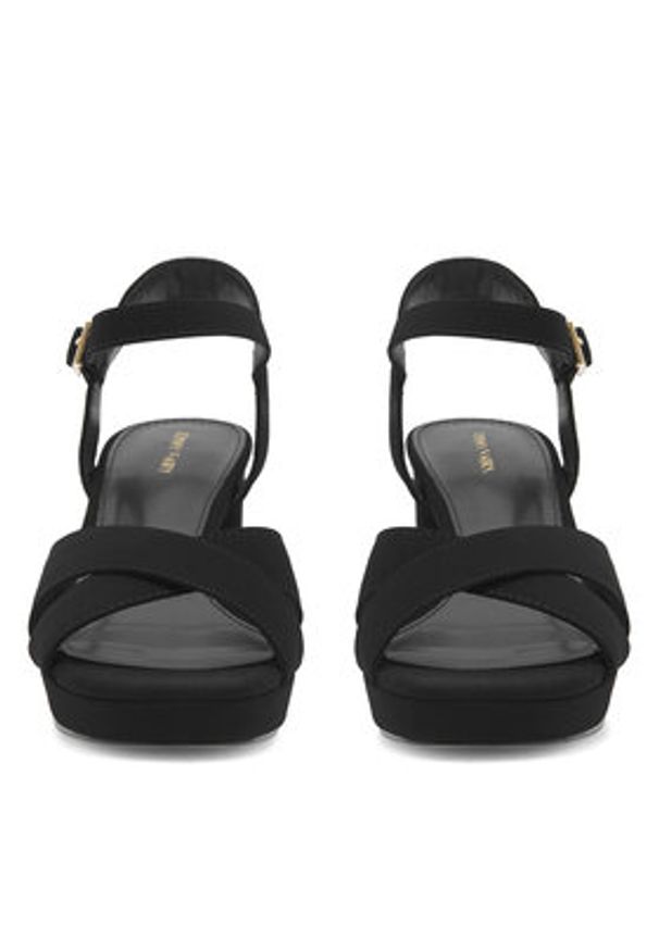 Jenny Fairy Sandały AYLA WYL3426-3 Czarny. Kolor: czarny. Materiał: materiał