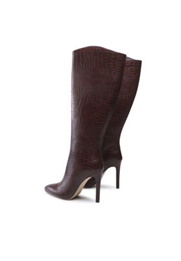 DeeZee Kozaki WYL2979-31 Brązowy. Kolor: brązowy. Materiał: skóra