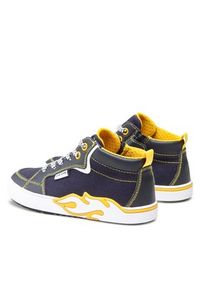 Geox Sneakersy J Alphabeet Boy J35HLF01054C0657 S Granatowy. Kolor: niebieski