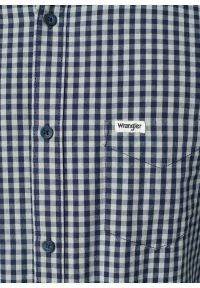 Wrangler - WRANGLER LS 1 PKT SHIRT MĘSKA KOSZULA W KRATĘ KRATA BLACK IRIS 112350495 W5A9016826 #5