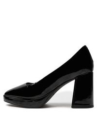 Clarks Czółenka Zoya85 Court 26176364 Czarny. Kolor: czarny. Materiał: skóra, lakier
