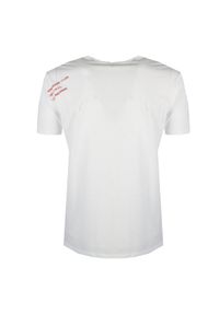 Pepe Jeans T-shirt "Gillian" | PM506939 | Gillian | Mężczyzna | Biały. Kolor: biały. Materiał: bawełna. Wzór: nadruk, kolorowy