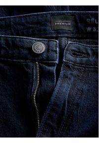 Jack & Jones Jeansy Chris Classic 12287740 Granatowy Relaxed Fit. Kolor: niebieski