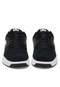 DC Shoes Sneakersy CENTRAL ADYS100551-BKW Czarny. Kolor: czarny. Materiał: zamsz, skóra #5