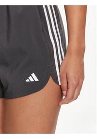 Adidas - adidas Szorty sportowe Pacer Training 3-Stripes IS2173 Szary Regular Fit. Kolor: szary. Materiał: syntetyk #5