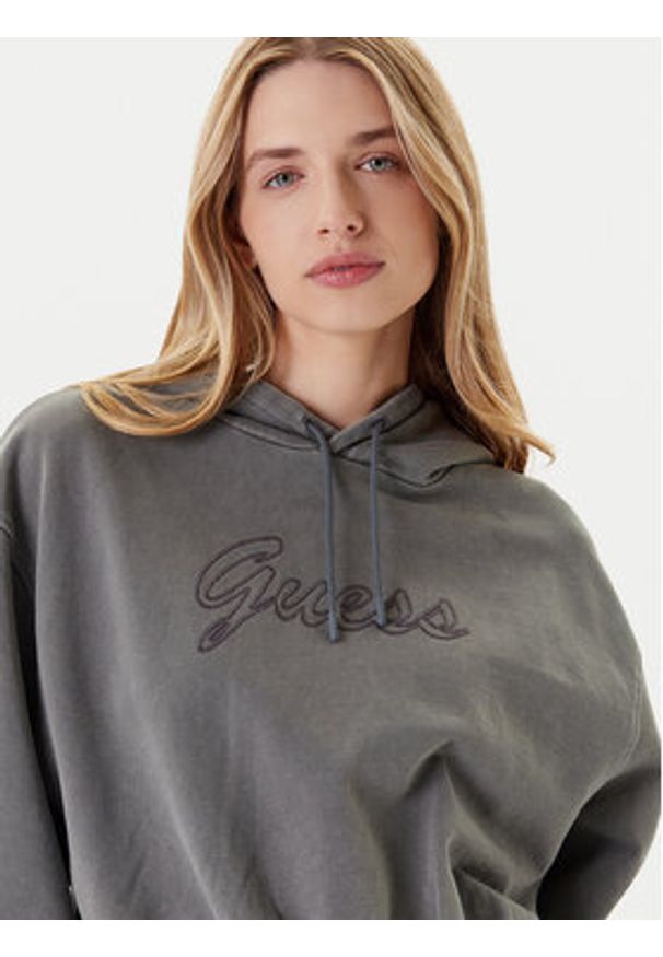 Guess Bluza V5RQ16 KCOS1 Szary Relaxed Fit. Kolor: szary. Materiał: bawełna