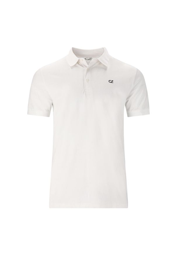 CRUZ - Polo Cruz Harrold. Okazja: na co dzień. Typ kołnierza: polo. Kolor: biały. Styl: casual, elegancki