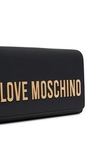 Love Moschino - LOVE MOSCHINO Torebka JC4103PP1NKD0000 Czarny. Kolor: czarny. Materiał: skórzane #4