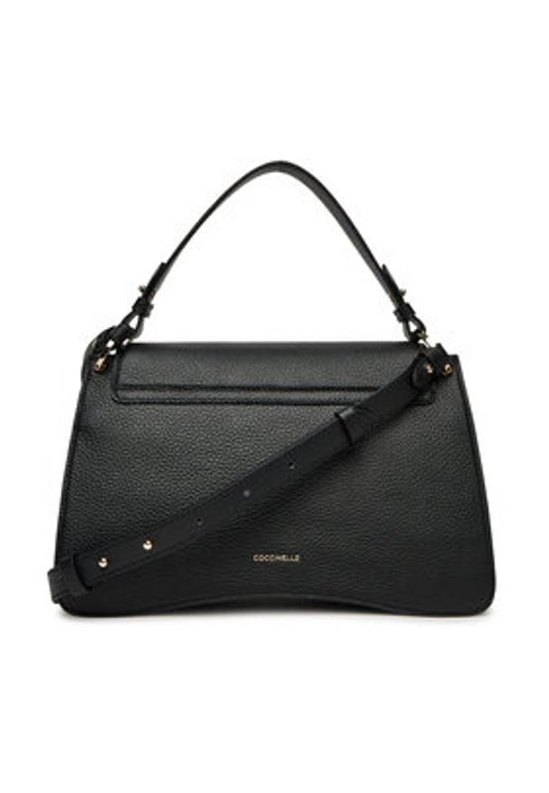 Coccinelle Torebka 314772 Czarny. Kolor: czarny. Materiał: skórzane