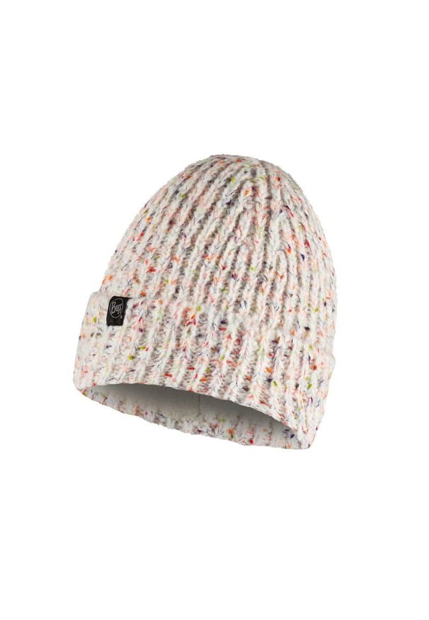 Czapka wełniana Buff Lifestyle Knitted & Fleece Band Hat. Kolor: biały, wielokolorowy. Materiał: wełna. Sezon: zima