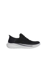 skechers - Buty wsuwane SLIP-INS sportowe męskie Skechers Slade Quinto. Zapięcie: bez zapięcia. Kolor: czarny