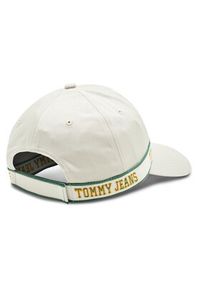 Tommy Jeans Czapka z daszkiem City Girl AW0AW14995 Beżowy. Kolor: beżowy. Materiał: materiał, bawełna