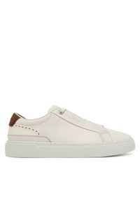 BOSS Sneakersy Gary 50547562 Biały. Kolor: biały. Materiał: skóra