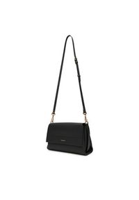 Coccinelle Torba BOHEME GRANA DOUBLE Czarny. Kolor: czarny. Materiał: skórzane