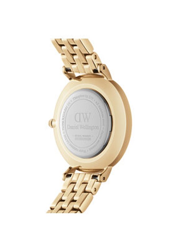 Daniel Wellington Zegarek Petite Roman Numerals 5-Link DW00100682 Złoty. Kolor: złoty