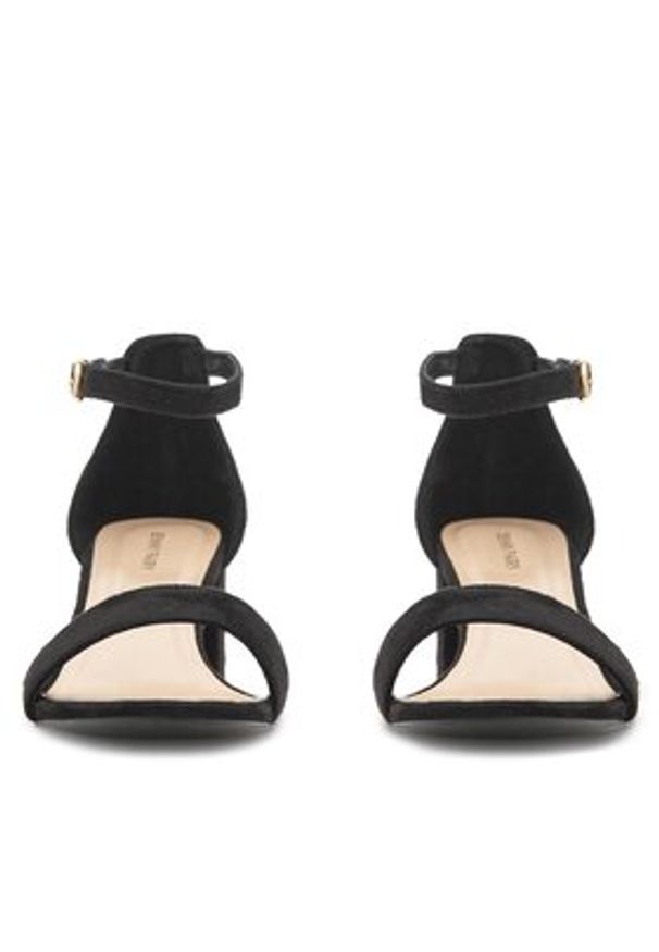 Jenny Fairy Sandały WS0730-06 Czarny. Kolor: czarny. Materiał: materiał