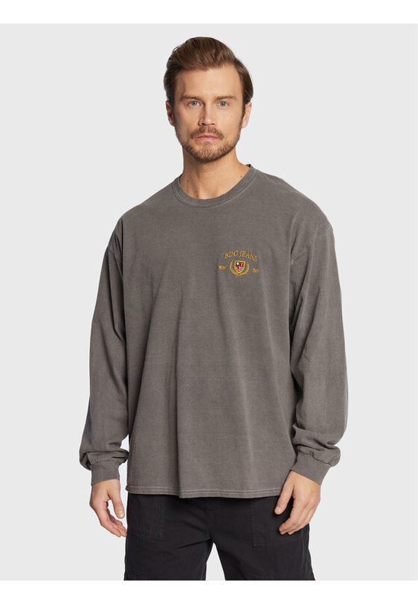 BDG Urban Outfitters Longsleeve 75328807 Szary Relaxed Fit. Kolor: szary. Materiał: bawełna. Długość rękawa: długi rękaw