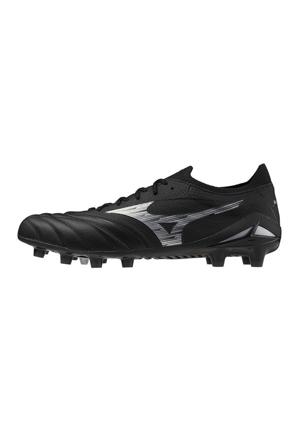 Buty piłkarskie męskie Mizuno Morelia Neo Iv Beta Elite Fg. Zapięcie: sznurówki. Kolor: czarny. Materiał: syntetyk, materiał. Szerokość cholewki: normalna. Sport: piłka nożna