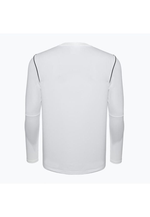 Longsleeve piłkarski męski Nike Dri-FIT Park 20 Crew. Kolor: biały. Długość rękawa: długi rękaw. Technologia: Dri-Fit (Nike). Sport: piłka nożna