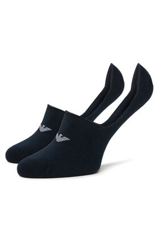 Emporio Armani Underwear Stopki EM000548 AF14446 MB082 Niebieski. Kolor: niebieski. Materiał: bawełna