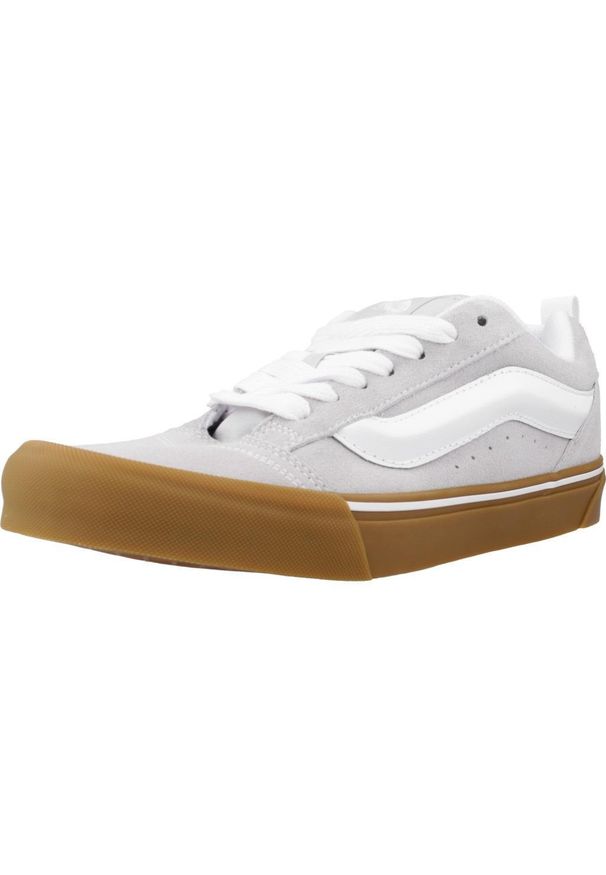 Tenisówki Vans Model Knu Skool Kolor Szary. Kolor: szary. Materiał: tkanina