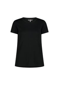 Koszulka damska CMP. Kolor: czarny. Sport: turystyka piesza #1