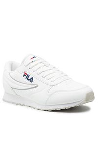 Fila Sneakersy Orbit Low 1010263.1FG Biały. Kolor: biały. Materiał: skóra #9