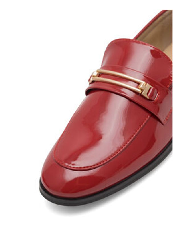 Sergio Bardi Loafersy WYL1930-27Z-SB Czerwony. Kolor: czerwony. Materiał: lakier, skóra