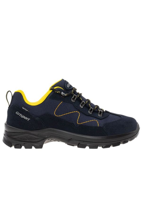 Buty Grisport 14530S29G - czarne. Wysokość cholewki: przed kostkę. Kolor: czarny. Materiał: zamsz, materiał, skóra, tkanina. Szerokość cholewki: normalna. Sport: turystyka piesza