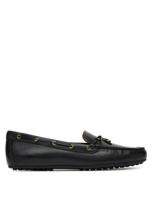 Lauren Ralph Lauren - LAUREN RALPH LAUREN Mokasyny Wylie 802967751001 Czarny. Kolor: czarny. Materiał: skóra