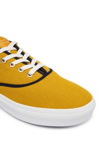 TOMMY HILFIGER - Tommy Hilfiger Tenisówki Th Vulc Cup Long Lace Canvas FM0FM05874 Żółty. Kolor: żółty. Materiał: materiał #6