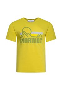 Koszulka trekkingowa męska Marmot Coastall. Kolor: żółty #1