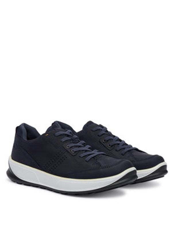 ecco - ECCO Sneakersy Byway 2.0 52280450595 Granatowy. Kolor: niebieski. Materiał: skóra