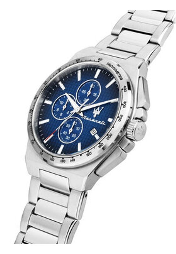 Maserati Zegarek Velocita R8873653003 Srebrny. Kolor: srebrny