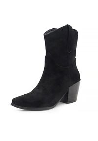 Jenny Fairy Kowbojki SISSEL WYL2410-6 Czarny. Kolor: czarny. Materiał: materiał #3