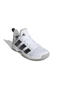 Buty do piłki ręcznej dla dzieci Adidas 75 Stabil. Kolor: biały